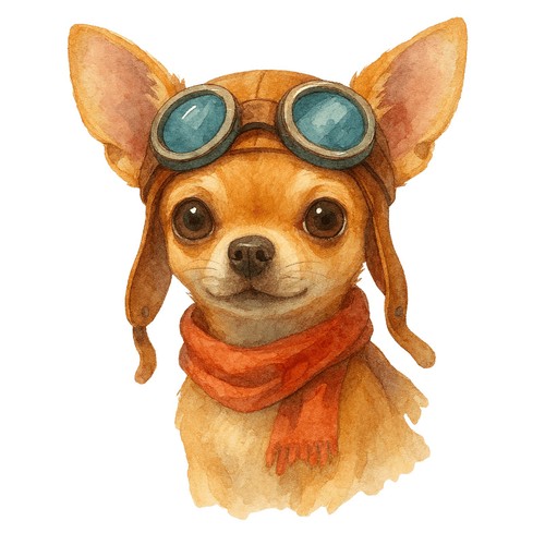 Autocollants chihuahua - x,
