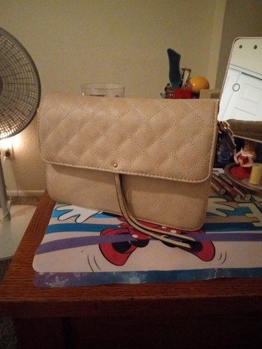 Beige italian purse - beige,