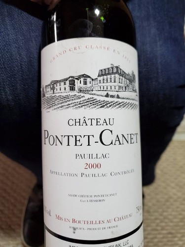 Château pontet canet 2000 - château,