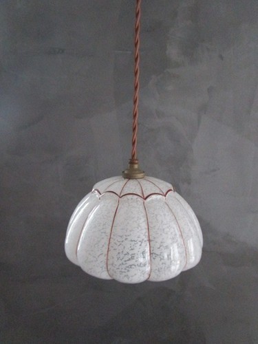 Suspension ancienne verrerie - suspension,