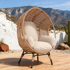 Elegant Arc Back Hanging Egg
