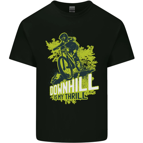 Vtt descente mon - mon, frisson