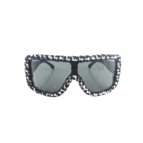 Chanel tweed sunglasses - chanel,