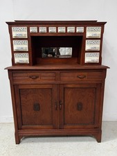 Buffet a épices de cuisine en bois naturel XX siècle