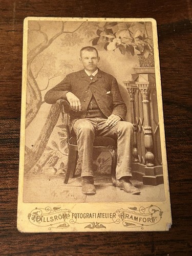 Cabinet card cdv man - cabinet,