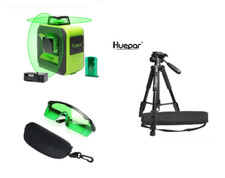 Laser De Ligne Huepar 602CG Ensemble De Laser À Croix Niveau Auto-Nivelant