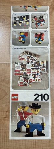 Lego vintage instructions 210