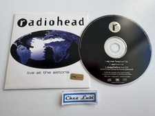 Radiohead - Live At The Astoria - Promo CD 3 Tracks - 1993 - EMI France