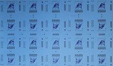 "CIGARETTES GAULOIS CORPORAL" original front board cut canvas JACNO