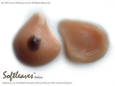 Soutien-gorge en silicone Softleaves ReelLook inserts de poitrine pas d'implants de prothèse mammaire 