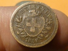 SUISSE - 1 RAPPEN - 1850 A -