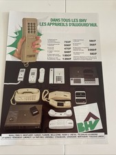 Vintage 1984 BHV Press Advertising Telephone Answering Machine Calculator