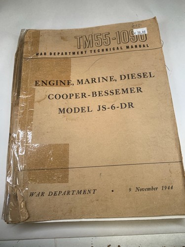 Livret ww2 moteur diesel - us,