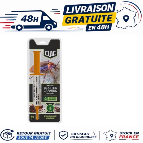 Clac gel anti - clac, anti-cafards