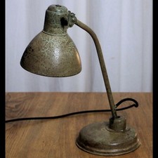 After Christian Dell, amazing patination, rewired, VGC, Bauhaus legend, Idell