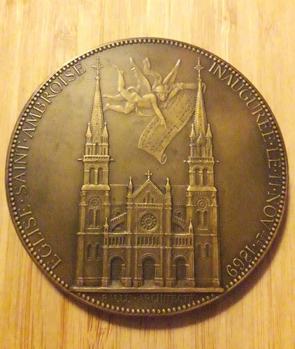 Medaille église saint - Église,