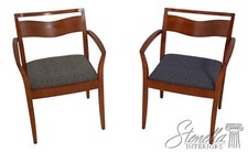 F60684EC: Pair KNOLL STUDIO Modern Design Armchairs