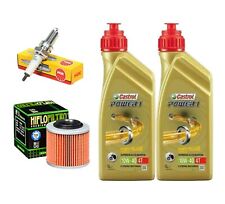 Kit/Tagliando 2 Litres Castrol 10W40/Filtre Huile Bougie Pour BMW G/650 X-Moto