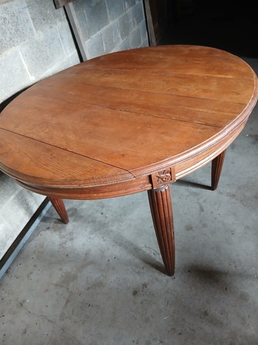 Table ovale ancienne style - ancienne,