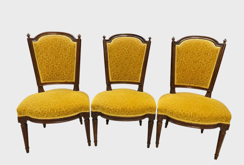 Trois chaises époque - , louis