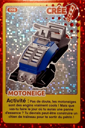 Crée ton monde carte lego - crée,