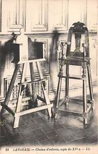 Postcard Decorative Arts Furniture Children's Chairs Louis XV Edit ND 53