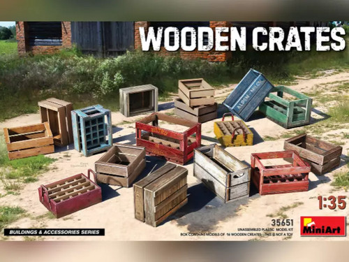 Miniart caisses bois - bois,