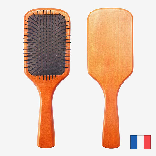 Brosse poils bois - poils, en