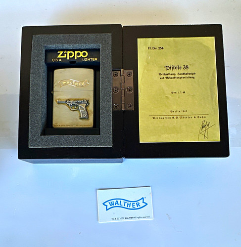 Zippo walther ppk collectible - ppk,