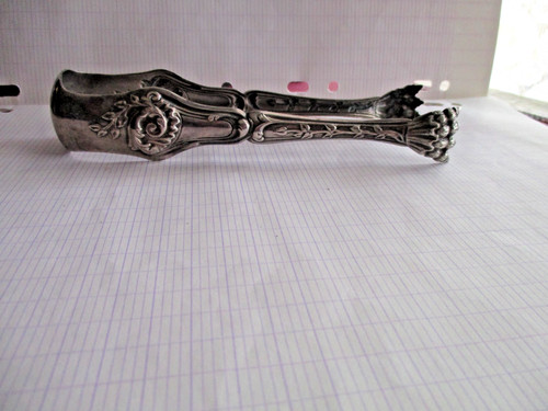 Pince sucre argent massif - argent, /