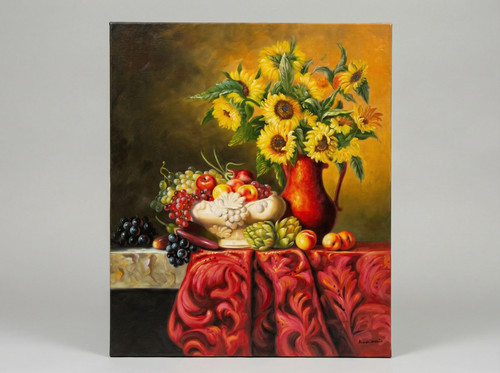 Peinture huile nature - "nature, en