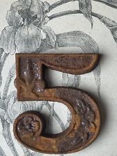 Ancien Chiffre / Numéro 5 en