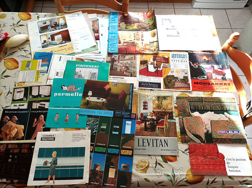 Lot catalogue depliant pub - de,