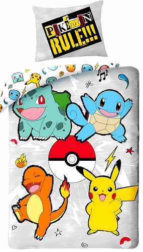 Parure lit pokémon - de, housse