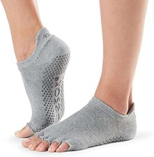 ToeSox Women's Low Rise Half
