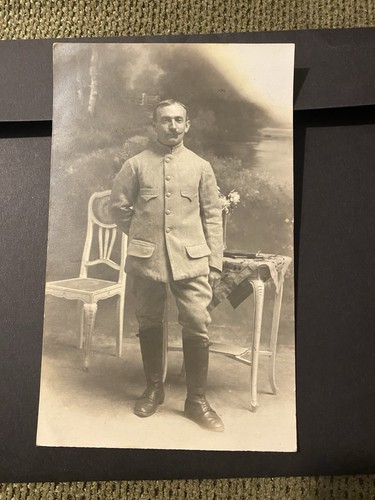Carte postale ancienne soldat - carte,