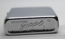 Stunning Antique Vintage 1955 Zippo Lighter No Ads VGC