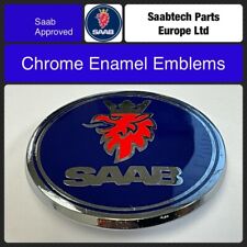 Émblème De Capot En Émail Chrome Saab 9-3 93 900 NG900 9000 Badge 5289871