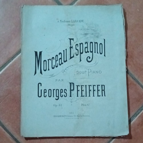 Georges pfeiffer partition - pfeiffer,