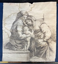 Dessin ancien XVIIe début