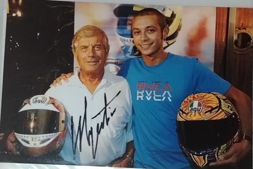 Autografo giacomo agostini - autografo,