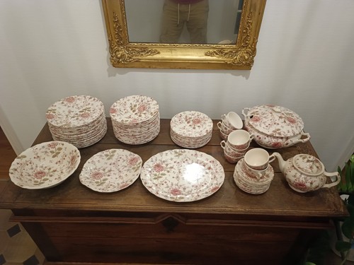 Johnson bros rose chintz - rose,