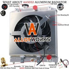 4 Rangées Radiateur Fan Relay