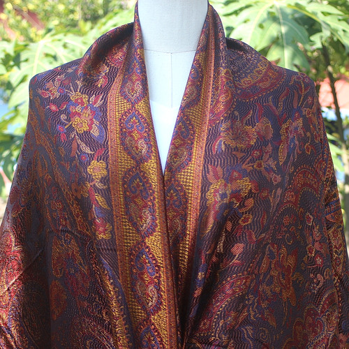 Foulard soie sikari - foulard, tissu