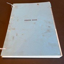 Honda Vision SA50 Genuine Workshop Service Manual 1988