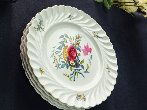 Assiettes plates haviland - 4,