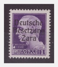 ZARA 1943 - 1 LIRE - PREMIER