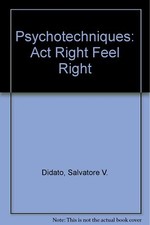 Psychotechniques Salvatore V. Didato