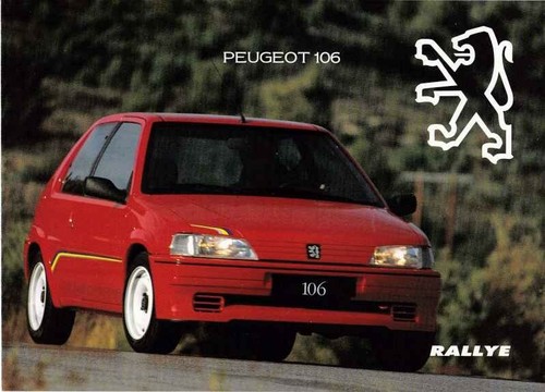 Catalogue brochure peugeot - brochure, 106