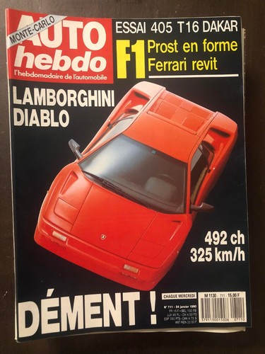 Auto hebdo 711 revue - auto,